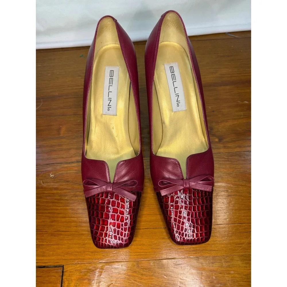 Bellini moss pumps